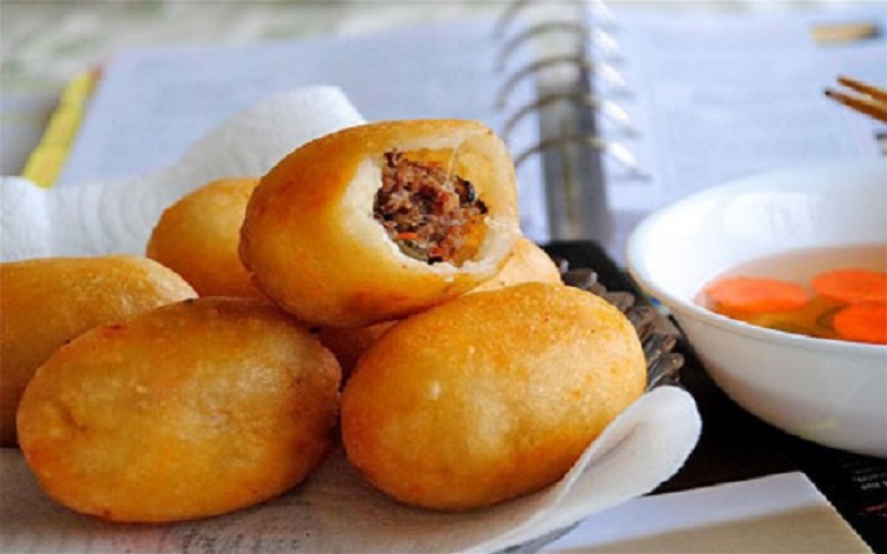 Nên cân bằng thực đơn ăn uống với bánh bao chiên phù hợp