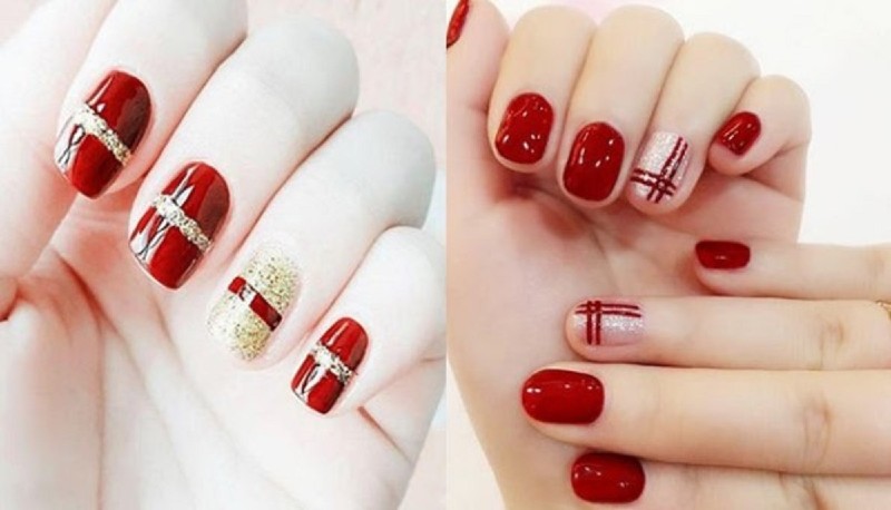 Nail màu đỏ sẽ khiến bạn tự tin và xinh đẹp hơn
