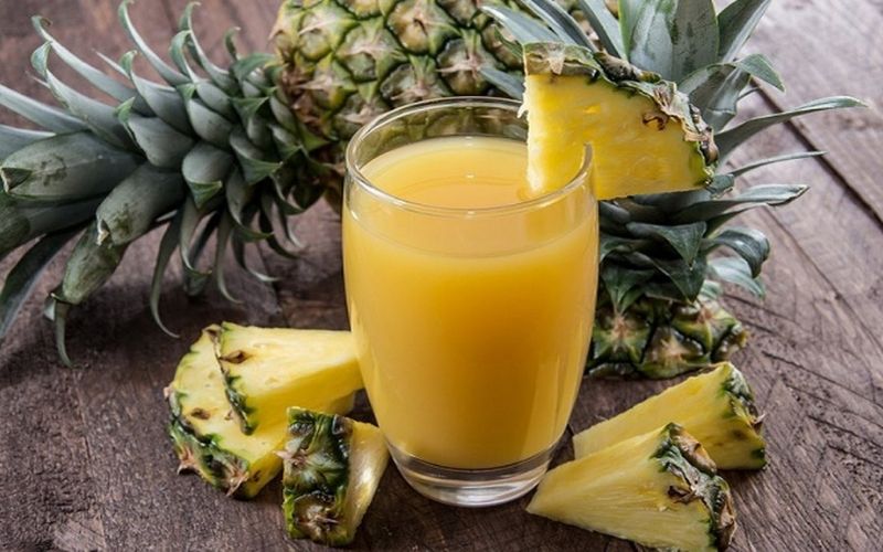 Nước dứa kết hợp chanh sẽ giúp kiểm soát cân nặng hiệu quả