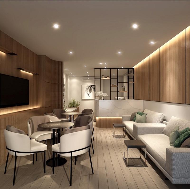 Không gian sang trọng, hiện đại tại Seoul Spa