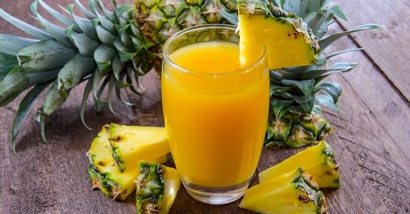 Hỗn hợp rong biển và nước ép dứa kháng viêm, tẩy tế bào chết nhẹ nhàng