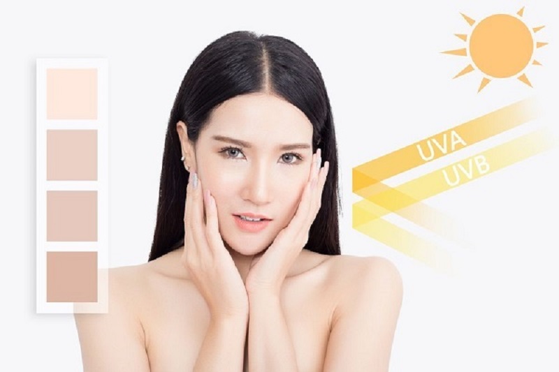 Tránh để da tiếp xúc quá lâu với ánh nắng mặt trời