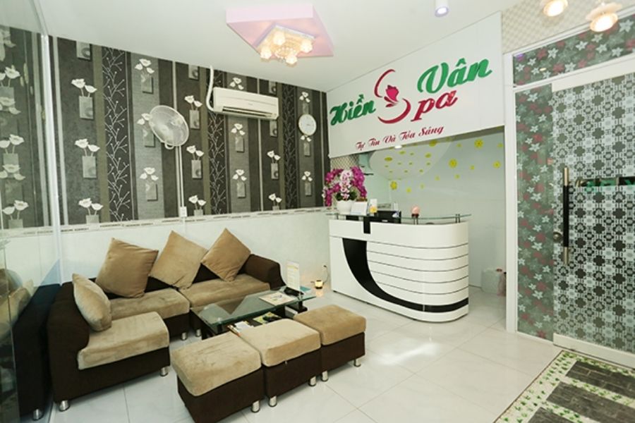 Sảnh chờ tại Hiền Vân Spa