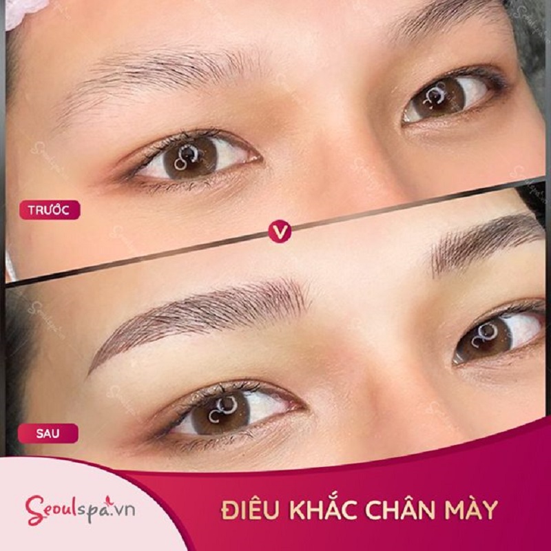 Top 20+ Điêu Khắc Chân Mày Sau Bao Lâu Thì Đẹp Điêu khắc chân mày bao lâu thì đẹp? | SeoulSpa.Vn 45 Hình ảnh khách hàng trước và sau khi điêu khắc chân mày tại Seoul Spa