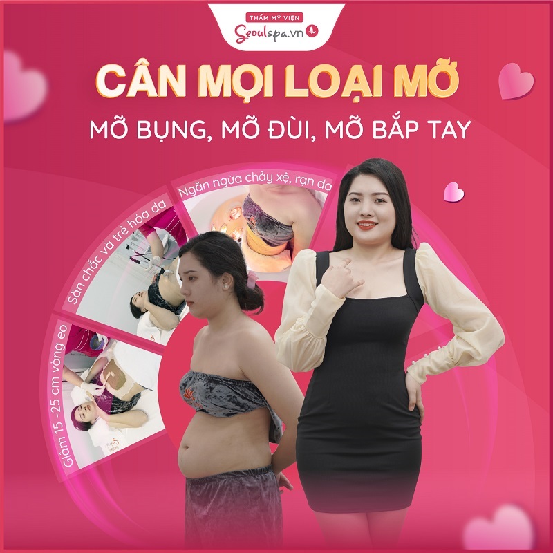 Sử dụng dịch vụ giảm béo tại Seoul Spa bạn sẽ sớm sở hữu vóc dáng như ý