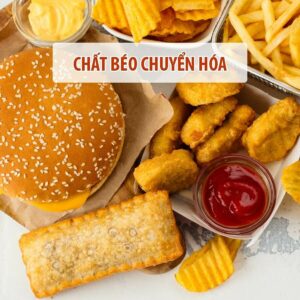 Giảm eo cấp tốc - phương pháp giảm hơn 10cm chỉ sau 1 tuần 2 Hạn chế ăn những món có chứa chất béo chuyển hóa