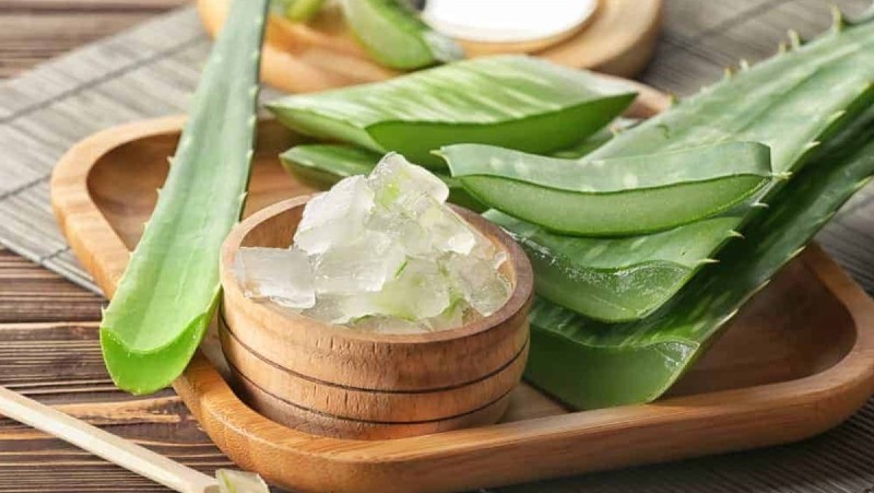 Bạn hãy sơ chế nha đam kỹ càng trước khi sử dụng