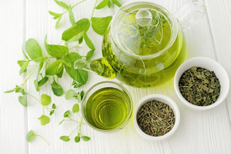 Trà xanh nguyên liệu hỗ trợ loại bỏ tình trạng lão hóa ở da hiệu quả