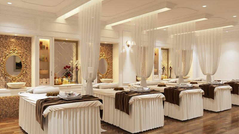 Cơ sở vật chất đầy đủ và vô cùng hiện đại tại spa