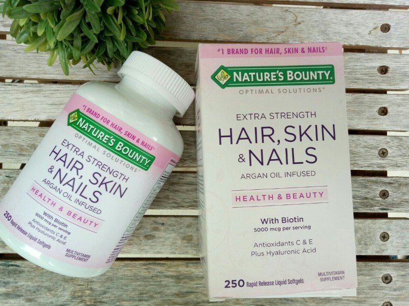 Viên uống Hair, Skin, Nails Nature’s Bounty
