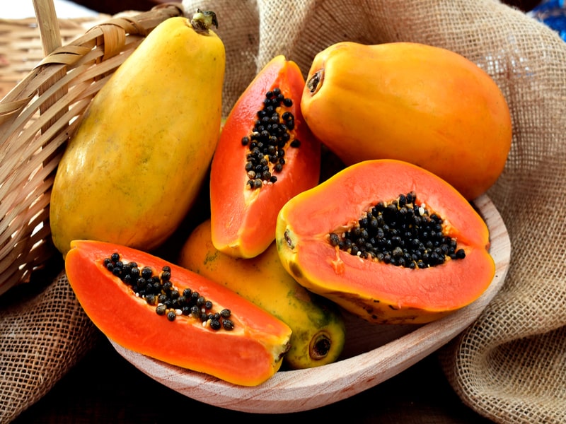 Đu đủ giúp trị thâm nhũ hoa nhanh chóng