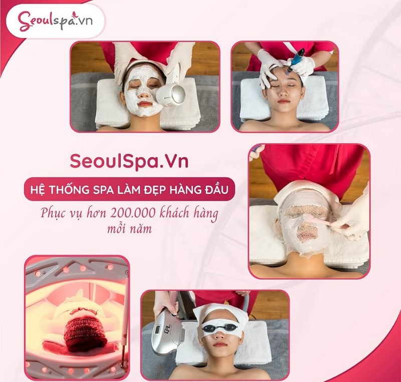 Chăm sóc da chuyên nghiệp với hệ thống của Seoul Spa