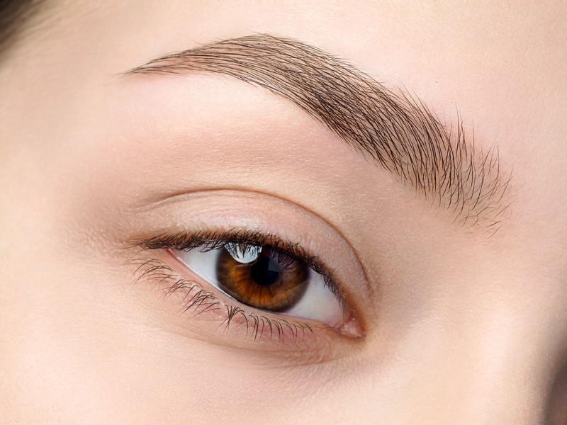 Kết quả điêu khắc chân mày nữ Phibrows