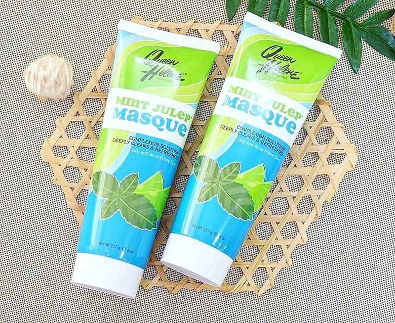 Trị mụn cùng Mint Julep Masque loại bỏ mụn của da đầu