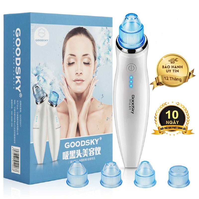 Máy hút mụn Goodsky có hiệu quả vô cùng tuyệt vời