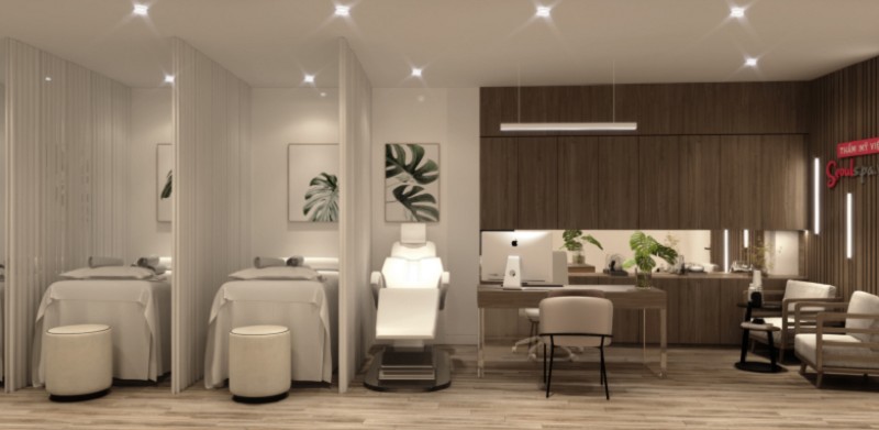 Không gian làm đẹp tinh tế, sang trọng tại Thẩm mỹ viện Seoul Spa