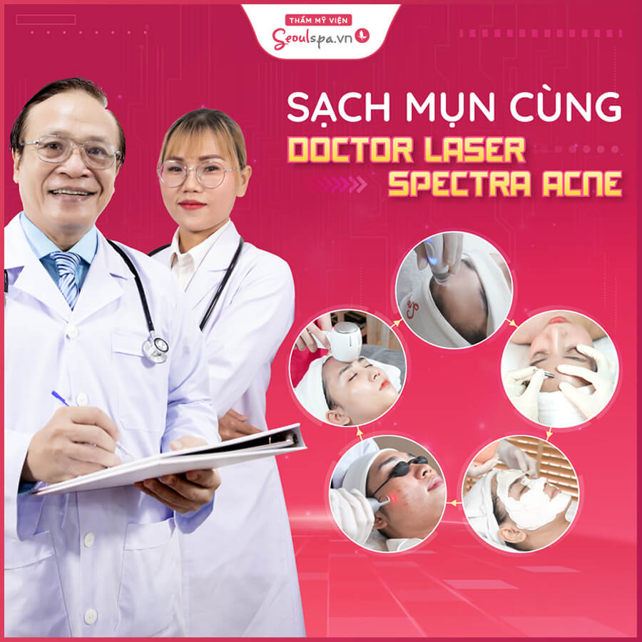 Trị mụn sạch tận gốc tại Seoul Spa