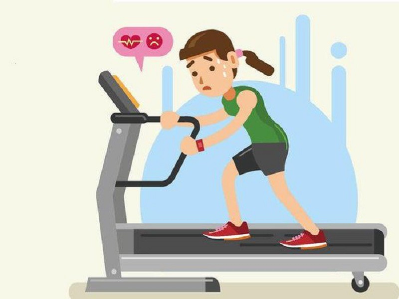 Không hoạt động mạnh và làm việc nặng
