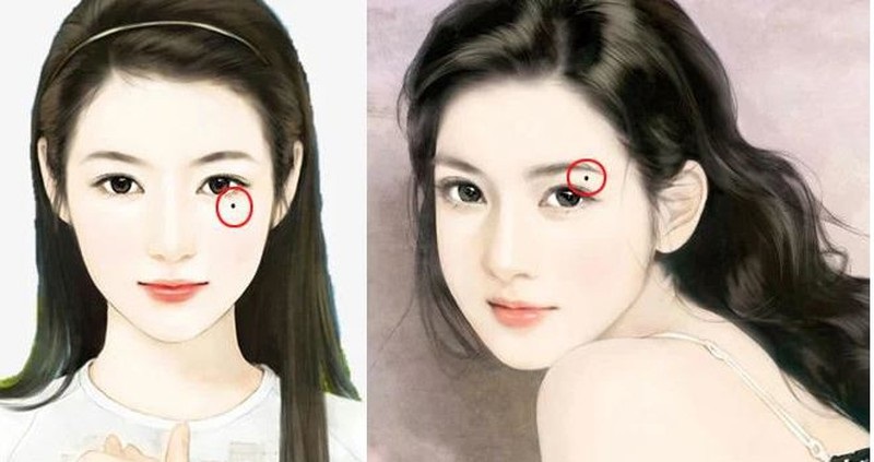 Mỗi vị trí nốt ruồi ở mắt đều mang một ý nghĩa riêng