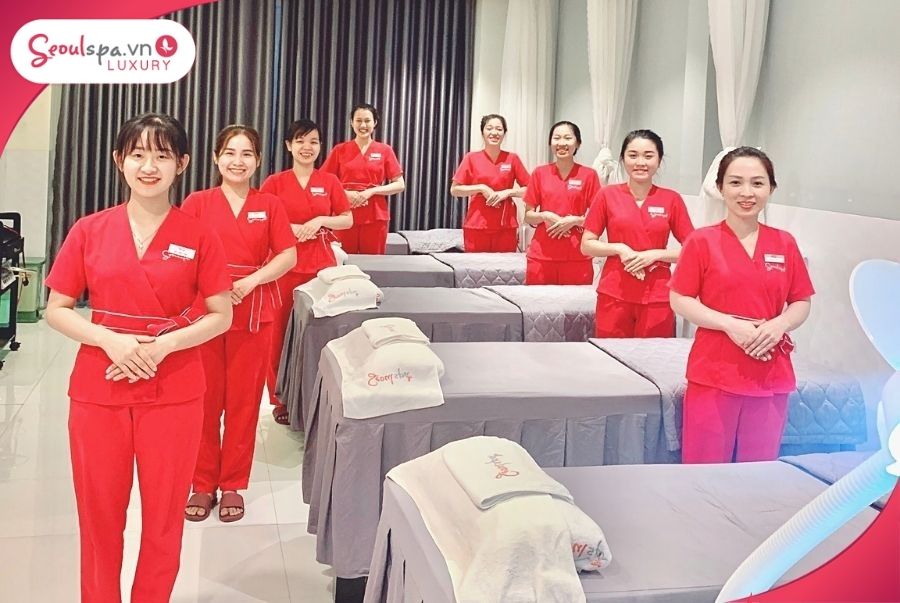 Đội ngũ kỹ thuật viên lành nghề tại Seoul Spa