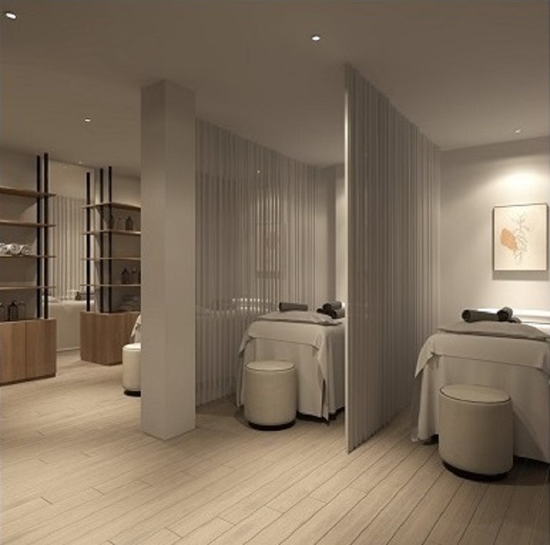Khu vực triệt lông cho khách luôn đảm bảo sự riêng tư, giúp cho khách hàng luôn có cảm giác thoải mái khi sử dụng dịch vụ