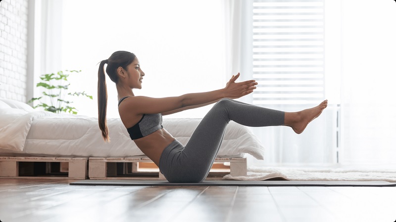 Bài tập yoga tư thế con thuyền