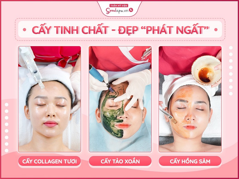 Các dịch vụ chăm sóc da nổi bật tại Seoul Spa