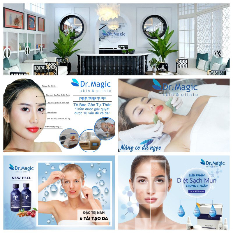 Cơ sở thẩm mỹ chăm sóc da Dr Magic Skin & Clinic