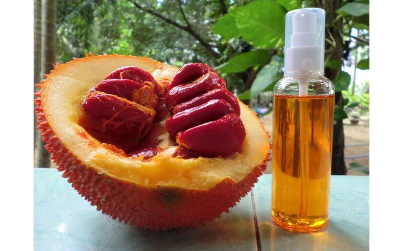 Dầu gấc trị thâm nhũ hoa