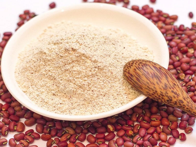 Bột đậu đỏ mang đến nhiều công dụng tuyệt vời cho làn da