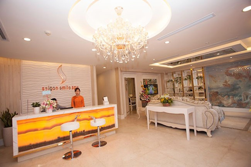 Saigon Smile Spa nơi nuôi dưỡng và cung cấp dưỡng chất giúp da trắng hồng tự nhiên