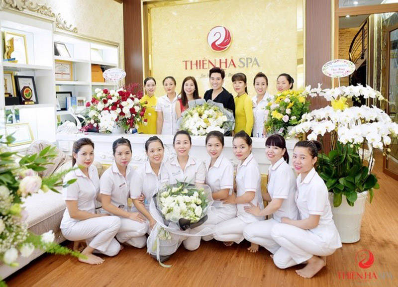 Da trắng sáng đều màu cùng thẩm mỹ viện Thiên Hà Spa