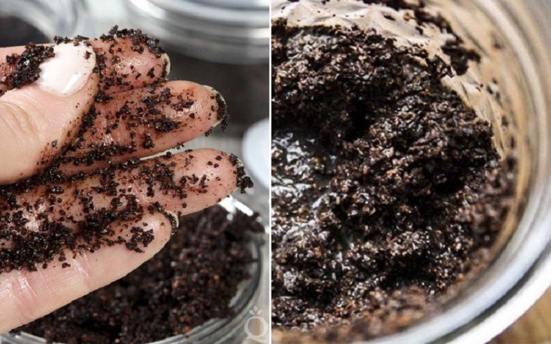 Hiện nay c&oacute; nhiều c&ocirc;ng thức tẩy da chết bằng b&atilde; c&agrave; ph&ecirc;