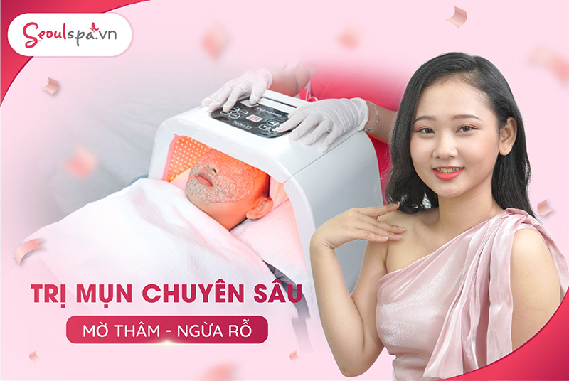 Trị mụn chuyên sâu ngăn ngừa sẹo
