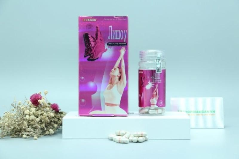 Thuốc giảm cân Lishou hồng có thể làm đẹp da, khiến quá trình giảm cân diễn ra nhanh chóng