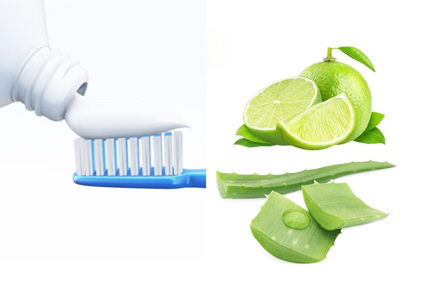 Trị nám bằng kem đánh răng và nha đam