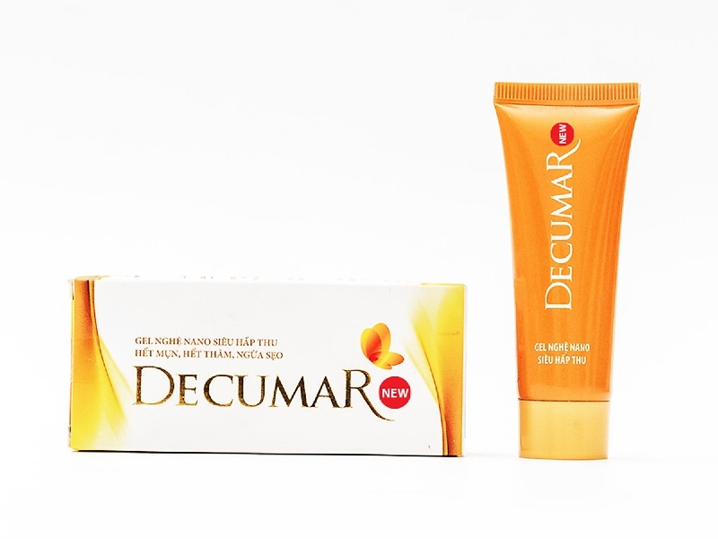 Gel nghệ Nano siêu hấp thu Decumar New được khuyên dùng trong việc điều trị thâm mụn