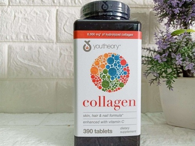 Viên uống Collagen Youtheory là sản phẩm nổi tiếng của Mỹ
