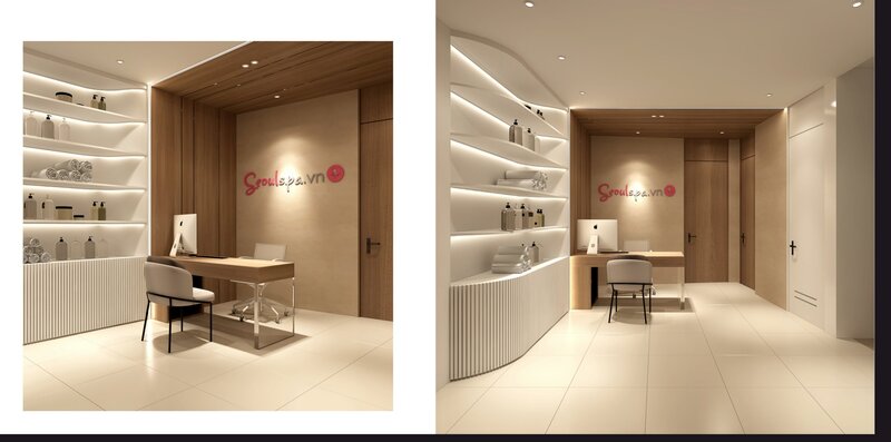Không gian làm đẹp sang trọng, trang nhã tại Thẩm mỹ viện Seoul Spa