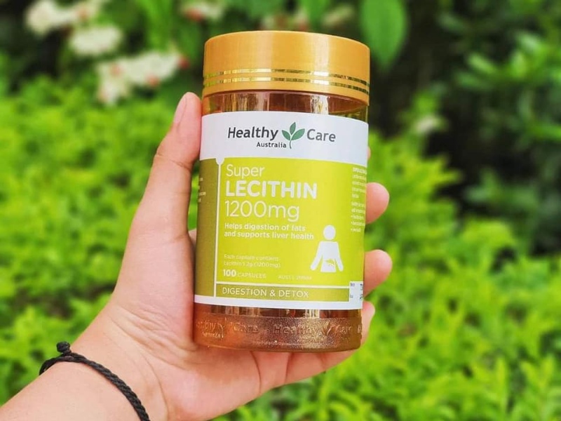 Viên uống mầm đậu nành Healthy Care Super Lecithin 1200mg