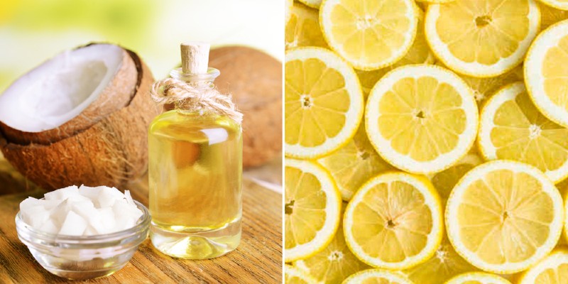 Bạn có thể kết hợp nước dừa và nước cốt chanh để dưỡng tóc