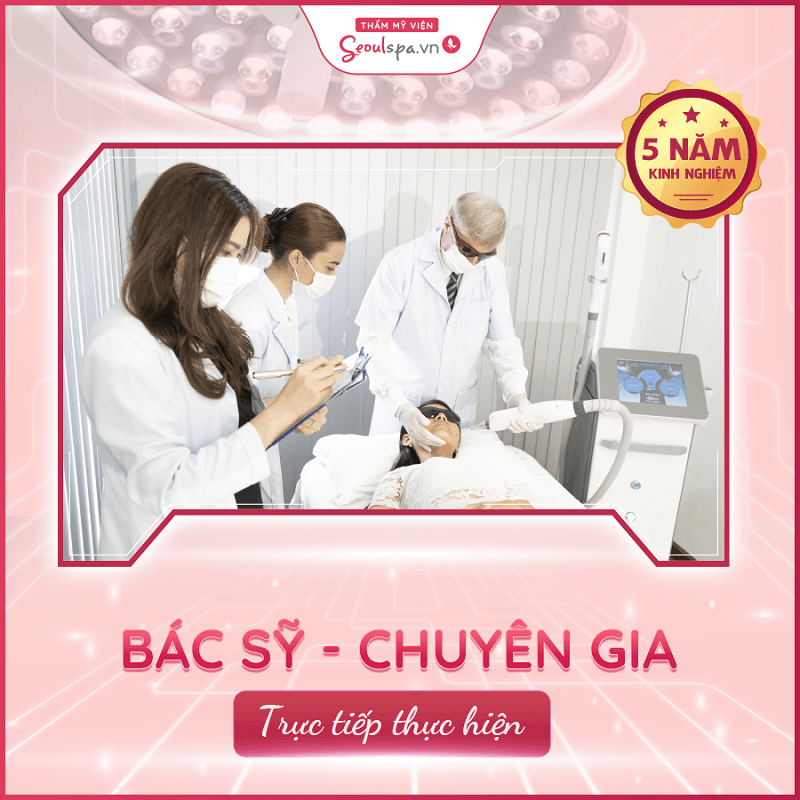 Thương hiệu sở hữu đội ngũ bác sĩ giỏi trực tiếp thực hiện dịch vụ xóa xăm
