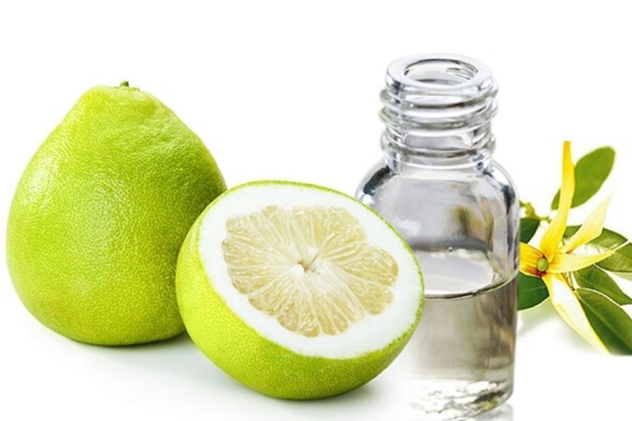 Tinh dầu bưởi chứa hàm lượng vitamin C dồi dào, bảo vệ tích cực làn da khỏi lão hóa