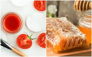 Mặt nạ cà chua mật ong giúp trị mụn hiệu quả