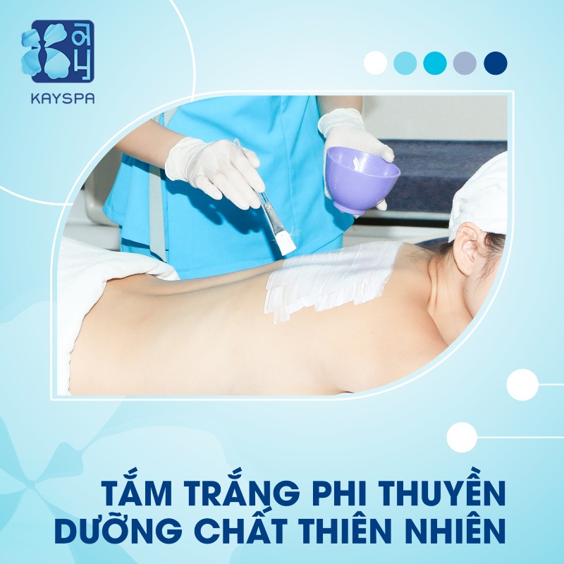 Tắm trắng an toàn, hiệu quả tại Kay Spa Đà Lạt