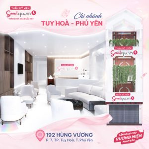 Không gian làm đẹp của Thẩm mỹ viện SeoulSpa.Vn ở chi nhánh Phú Yên