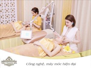 Vân Trang Spa có hệ thống trang thiết bị, máy móc vô cùng hiện đại