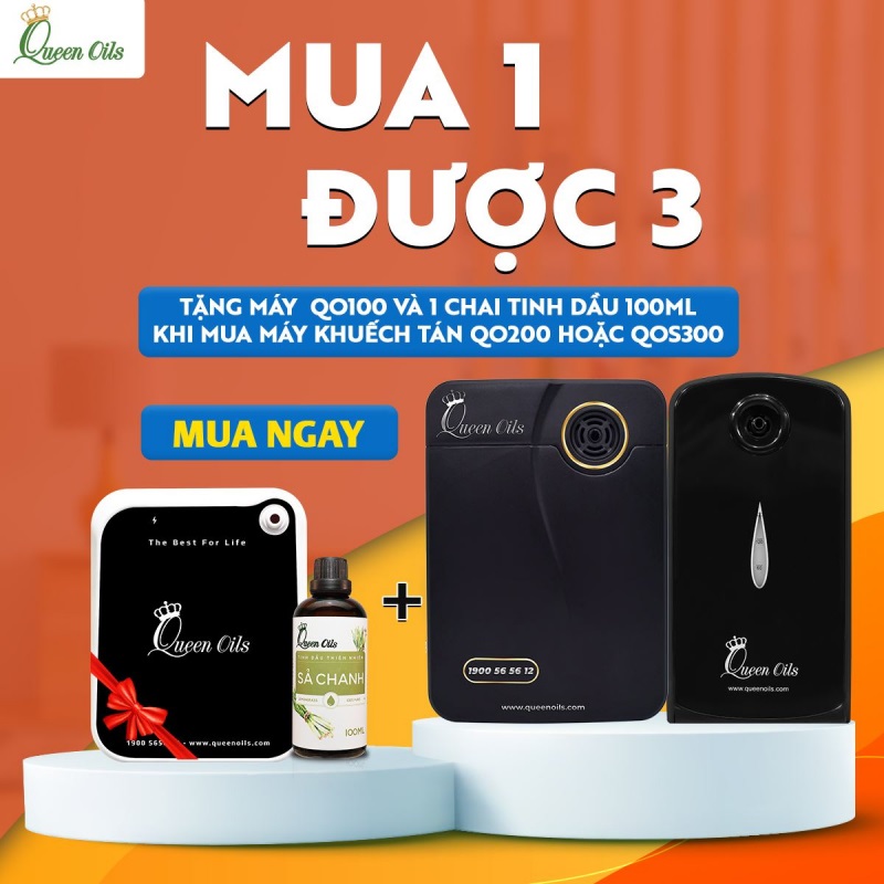 Queen Oils mang đến sản phẩm xông tinh dầu chất lượng