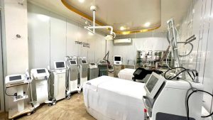 TyMy Spa Nha Trang được trang bị thiết bị giảm béo hiện đại