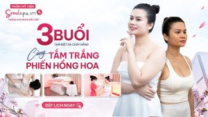 Thẩm mỹ viện SeoulSpa.Vn cung cấp dịch vụ tắm trắng chất lượng cao